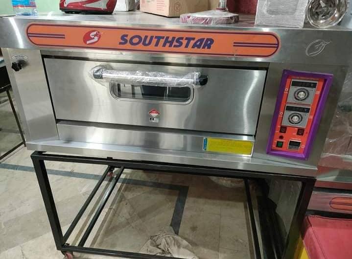 South star pizza oven / Freezer / Fryer / working table / Pizza Pans 3