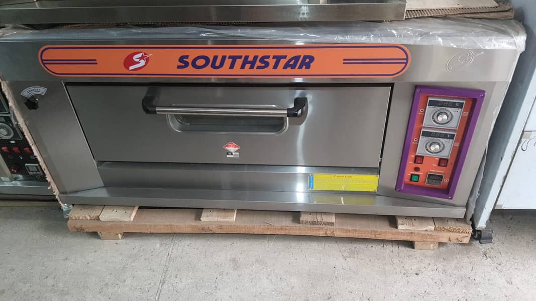 South star pizza oven / Freezer / Fryer / working table / Pizza Pans 4