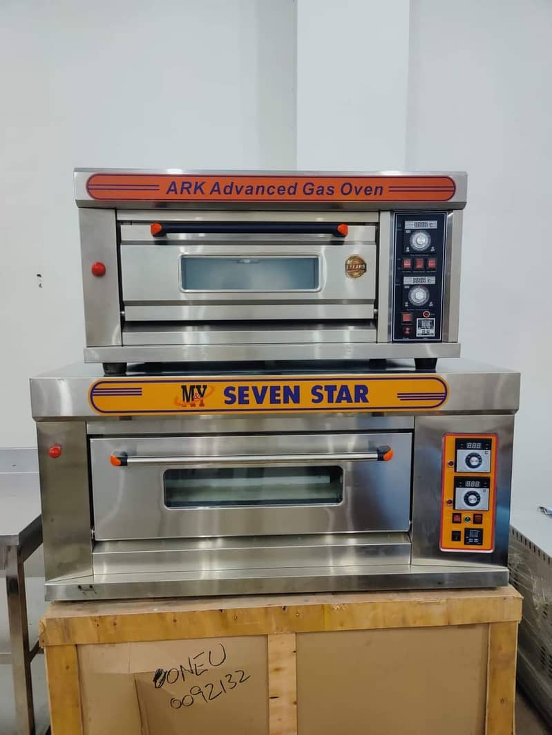 South star pizza oven / Freezer / Fryer / working table / Pizza Pans 11
