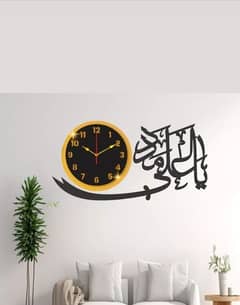 wall clock and wall decoration piece
