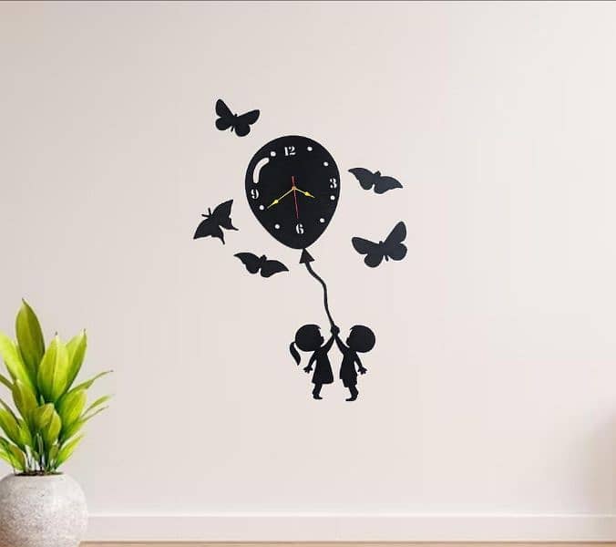 wall clock and wall decoration piece 3