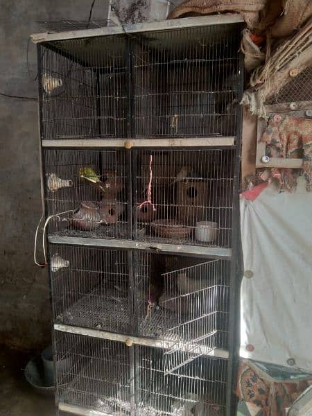 Parrot cage Four Portion 1