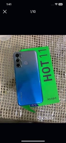 infinix hot 11 with box 1