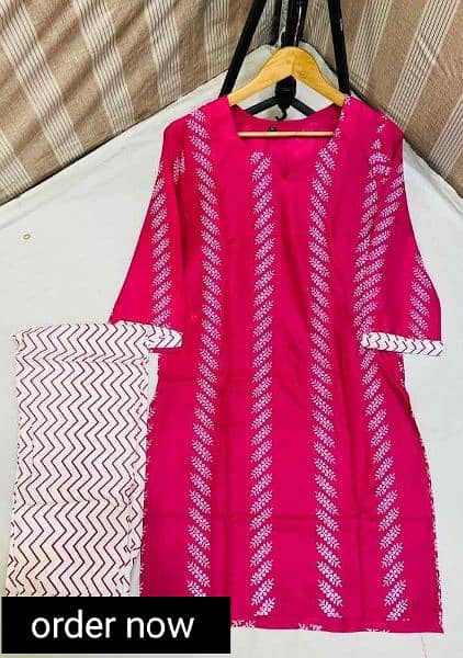 Printed lawn suit | 2 PC suit | casual dress | summer collection 12