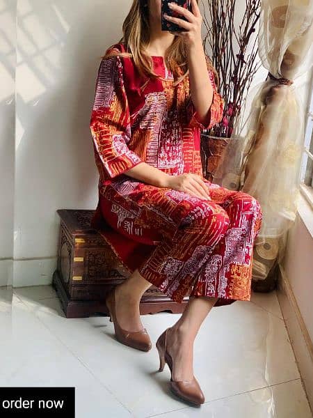 Printed lawn suit | 2 PC suit | casual dress | summer collection 17