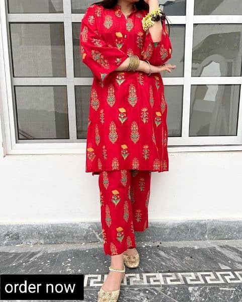 Printed lawn suit | 2 PC suit | casual dress | summer collection 19