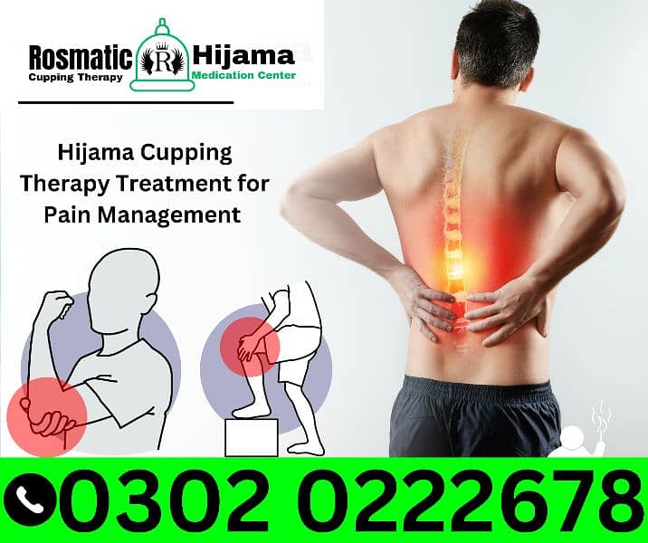 Rosmatic Hijama Cupping Therapy Medication Center DHA  Clinic Hospital 2