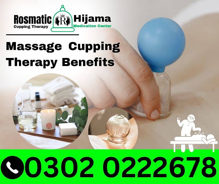 Rosmatic Hijama Cupping Therapy Medication Center DHA  Clinic Hospital 9