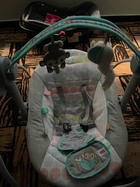 electric baby cot swing 4