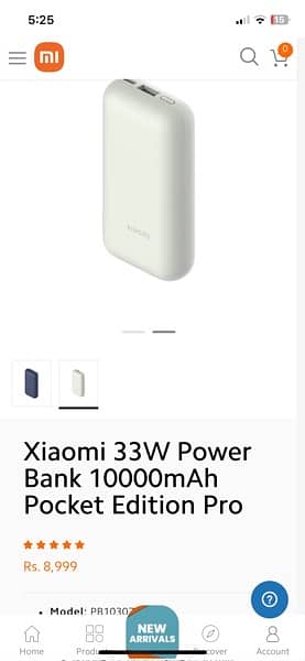 Xiaomi 33W power bank 10000 mah pocket editionpro new box packed 10/10 0