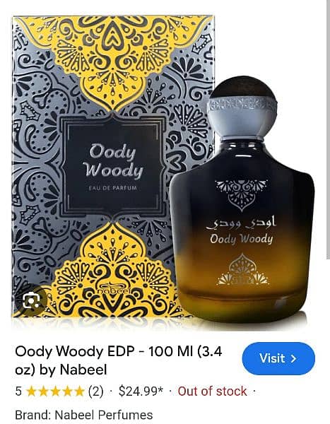 Oody Woody Edp Made In Uae Imported 100ml 4