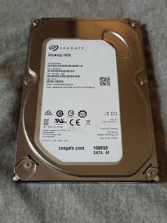 Seagate 1TB 1000GB hard disk drive for PC