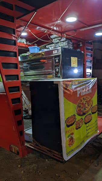 pizza food cart. 3