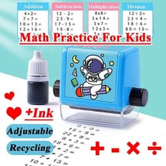 KIDS SMART MATH ROLLER STAMP With Free home delivery in Rawalpindi