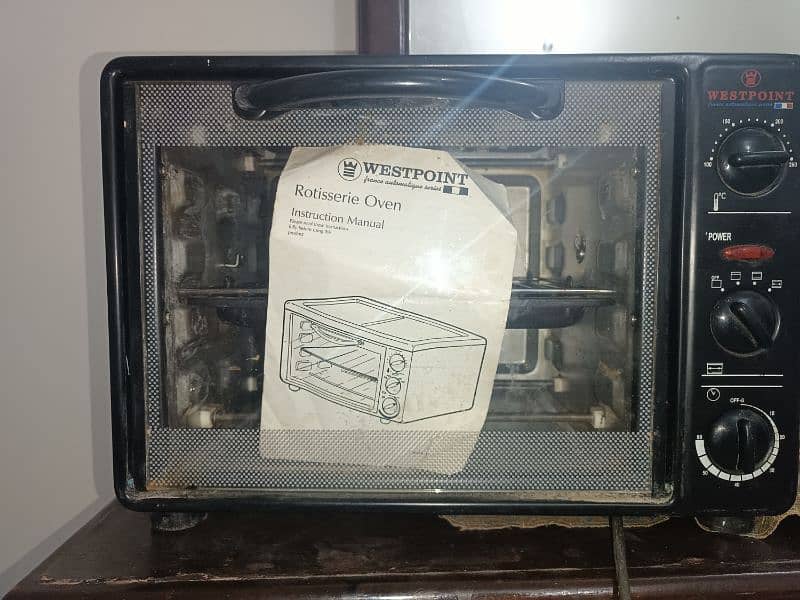(Westpoint Electric Rotisserie Oven) 2