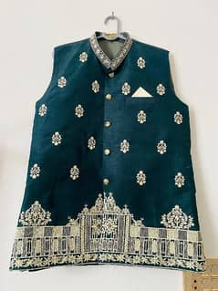 west coat for mehndi wedding for boys embroidery west coat