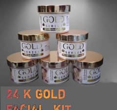 Facial kit / Gold serise / 24 k gold serise faical kit for sale