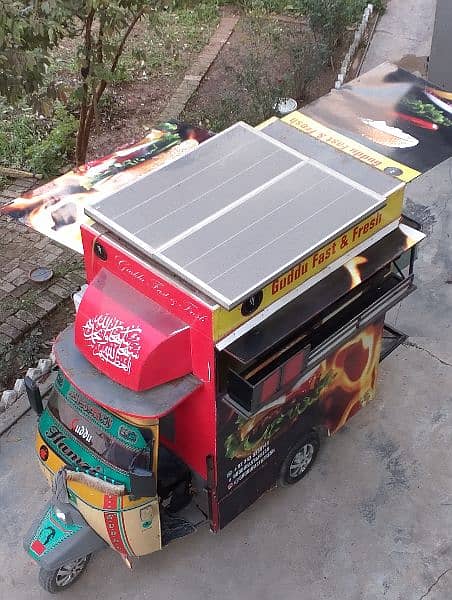 Food Cart Rickshaw/Shawarma Counter/Food Counter/Running Business 4