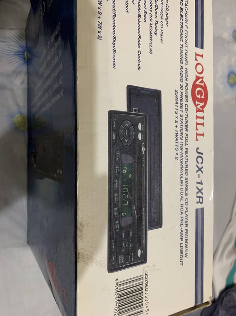 New Longmill JCX-1XR Car CD Player Imported For Sale 0