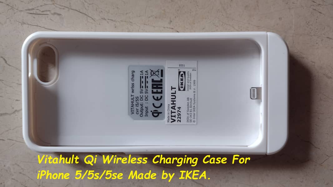 wireless charging case for iphone 5/5s/5se 1