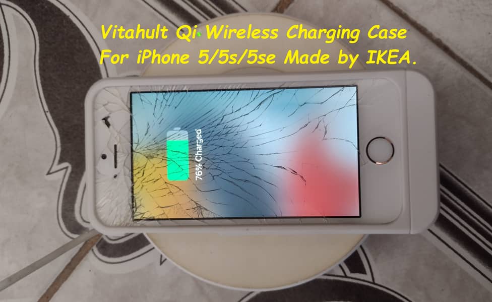 wireless charging case for iphone 5/5s/5se 2