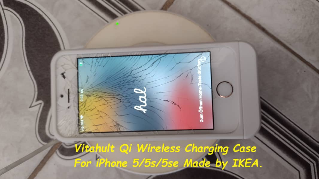 wireless charging case for iphone 5/5s/5se 7