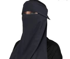 1 Pc plain Double flip hijab