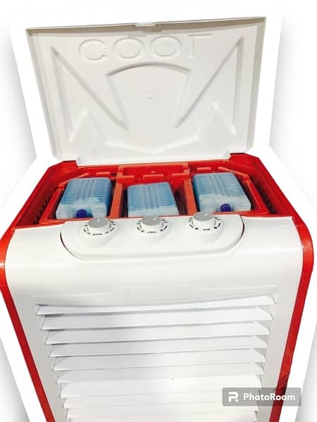 Fine plastic ice cooler with moving grill/hony pad  1 year warranty 5