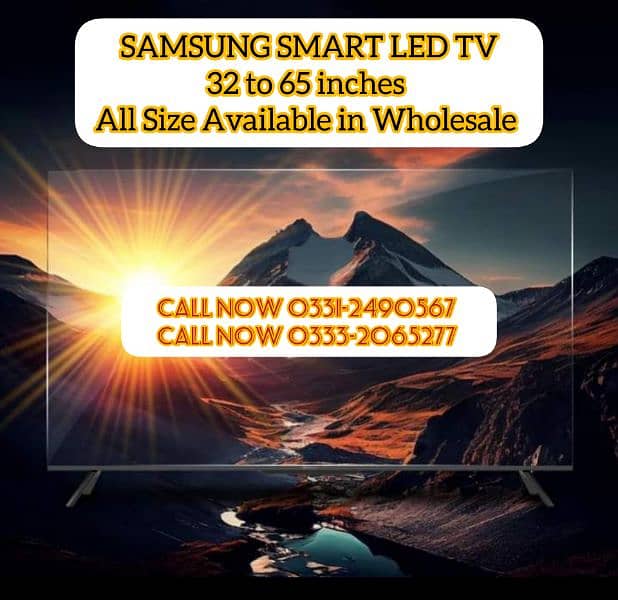 1 Year Warranty  32 INCHES SMART SLIM LED TV HD FHD WIFI WOOFER 0