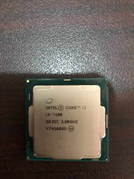 Intel i3-7100 for urgent sale and exchange possible 1
