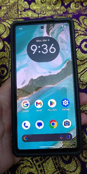 Google pixel 6a with back cover OEM LOCKED 2