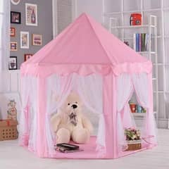 Fairy Princess Girls Hexagon Play House Castles Kids Play Tent Ind/Out