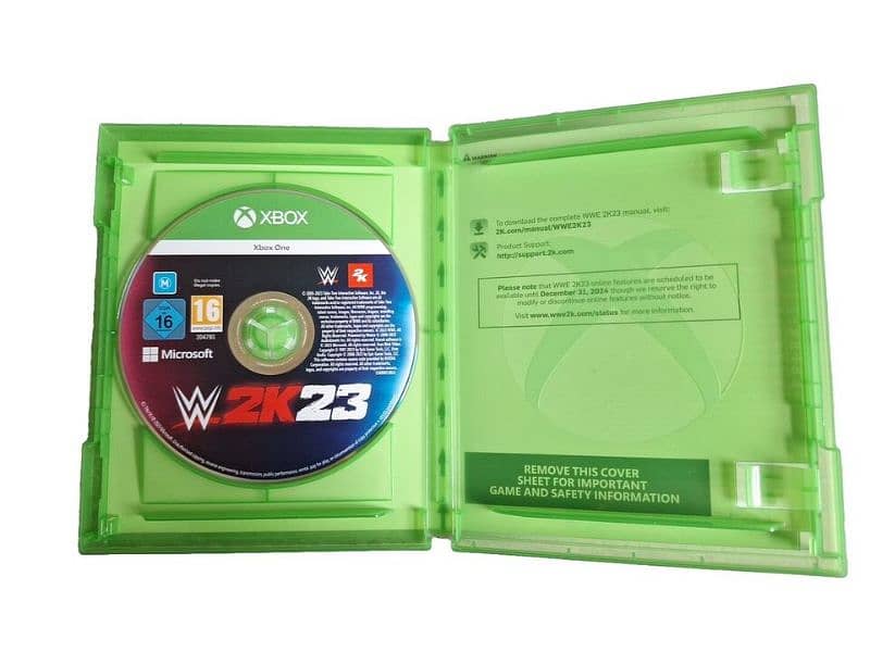 WWE 2k23 Microsoft Xbox One game 2