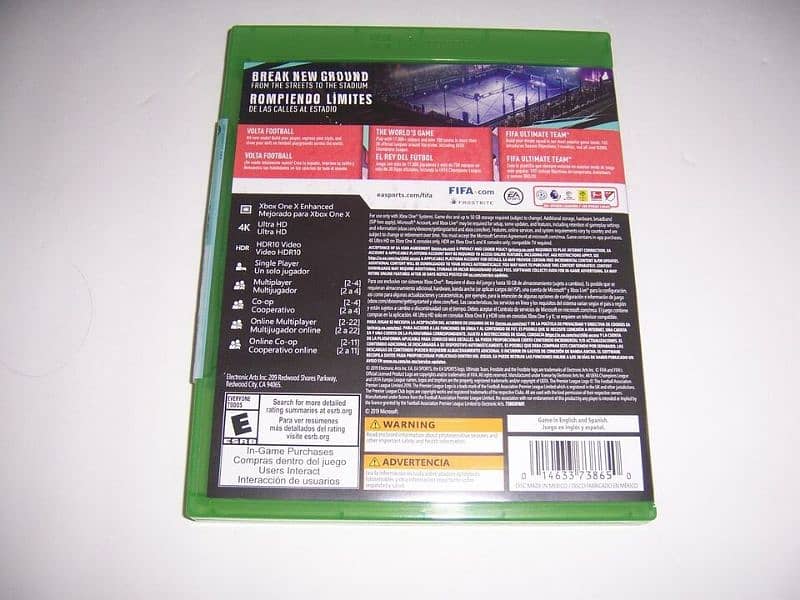 FIFA 20 Microsoft Xbox One video game. 1