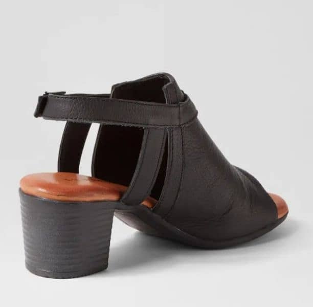 Black Leather Sandal 2