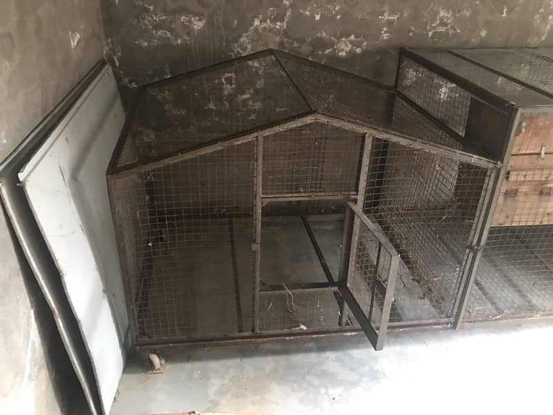 Double Cage For Birds 0