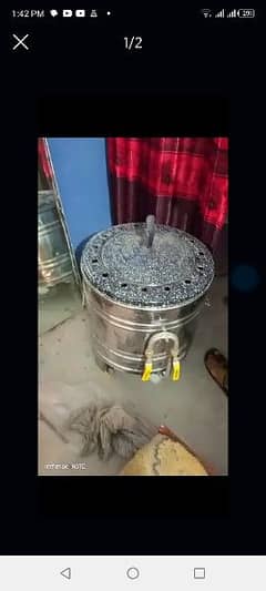 roti maker gass tandur