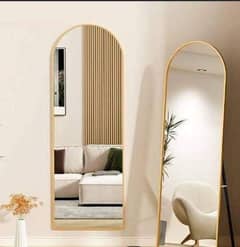 Full length arch mirror