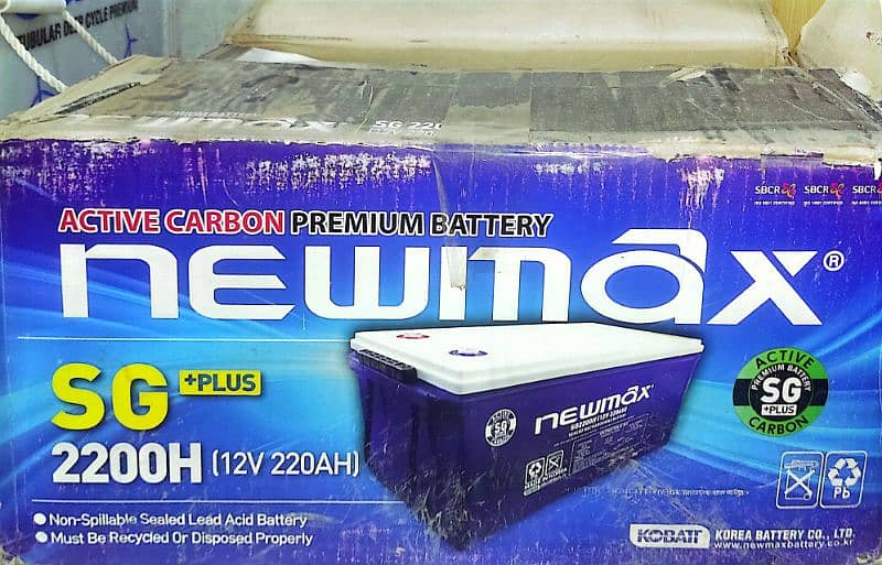 NEWMAX SG Plus 2200h battery 0