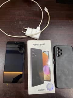 Samsung Galaxy A32 4G PTA, Complete box ,original charger and cable