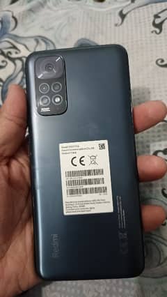 Redmi note 11 4/128. Panel changed. With box and original charger.
