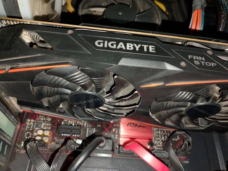 graphics card rx580 gigabyte new condition all ok 1