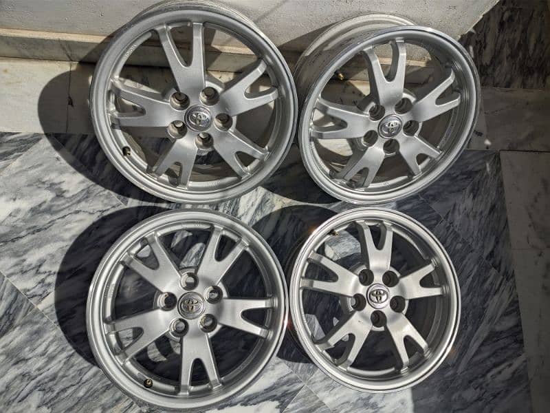 15 inch Alloy Rims - Toyota Prius wheels 2