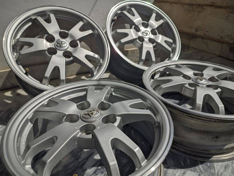 15 inch Alloy Rims - Toyota Prius wheels 3