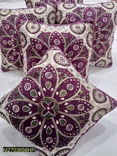 5 pcs valvet Jacquard cushion covers set 0