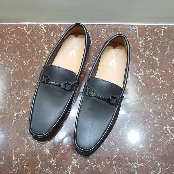 brown formal loafer shoes branded 2