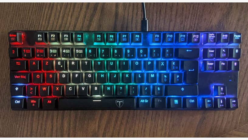 T Dagger Bora RGB Mechanical Keyboard 0
