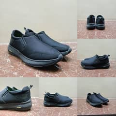 black sketcher shoes 42 size casual
