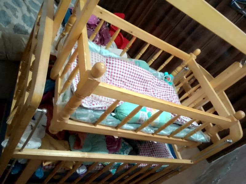 wooden cradle (jhoola) 1