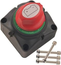 Dual Battery Selector Switch 1-2-Both-Off Selector for Marine Boat